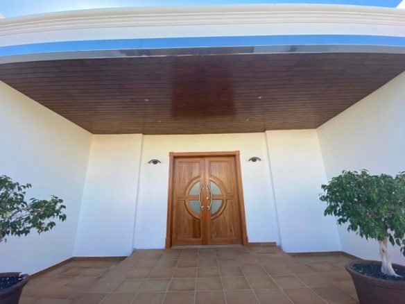 Tiempo - 7 Bedroom Villa - Puerto Calero - Lanzarote - Front Entrance Door