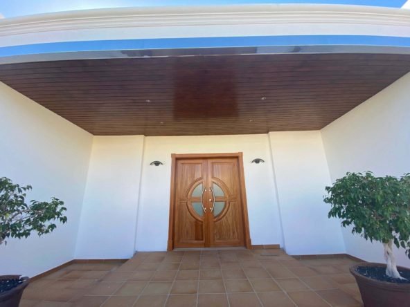 Tiempo - 7 Bedroom Villa - Puerto Calero - Lanzarote - Front Entrance Door