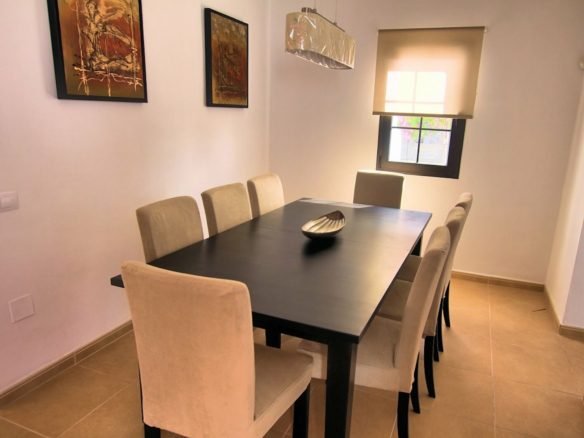 Villa Joel - Lanzarote - Dining Room Area & Table