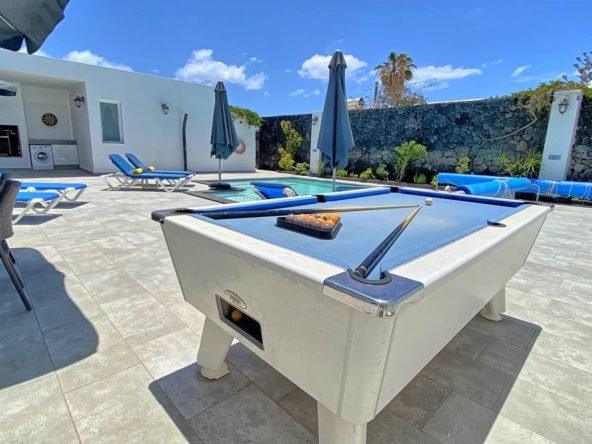Villa Cartaphilus- American Pool Table - Best Villas Lanzarote