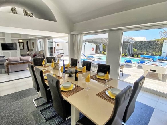 Villa Cartaphilus - Dining Area - 1 - Best Villas Lanzarote