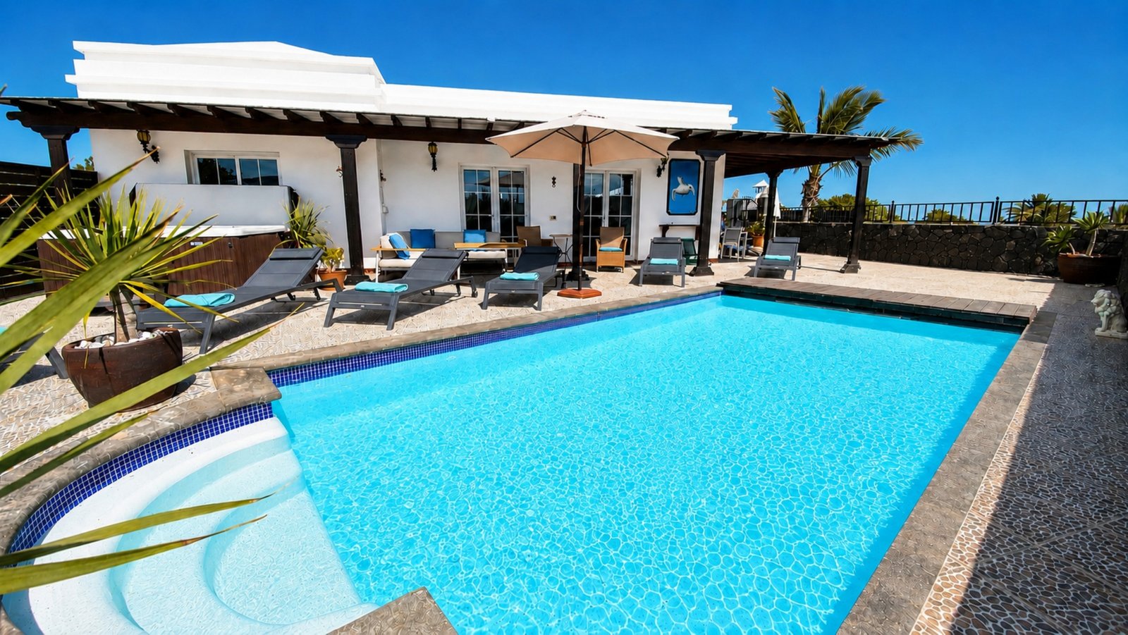 Villa Ocean View – Hot Tub, Gym, Table Tennis